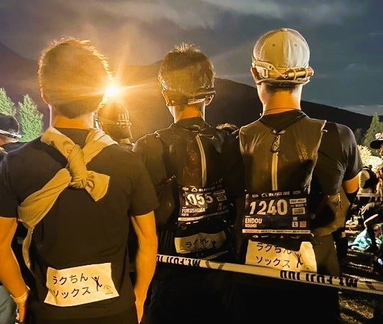 100マイル約160kmの長距離ランニングを想定して開発したソックスの使用イメージ3